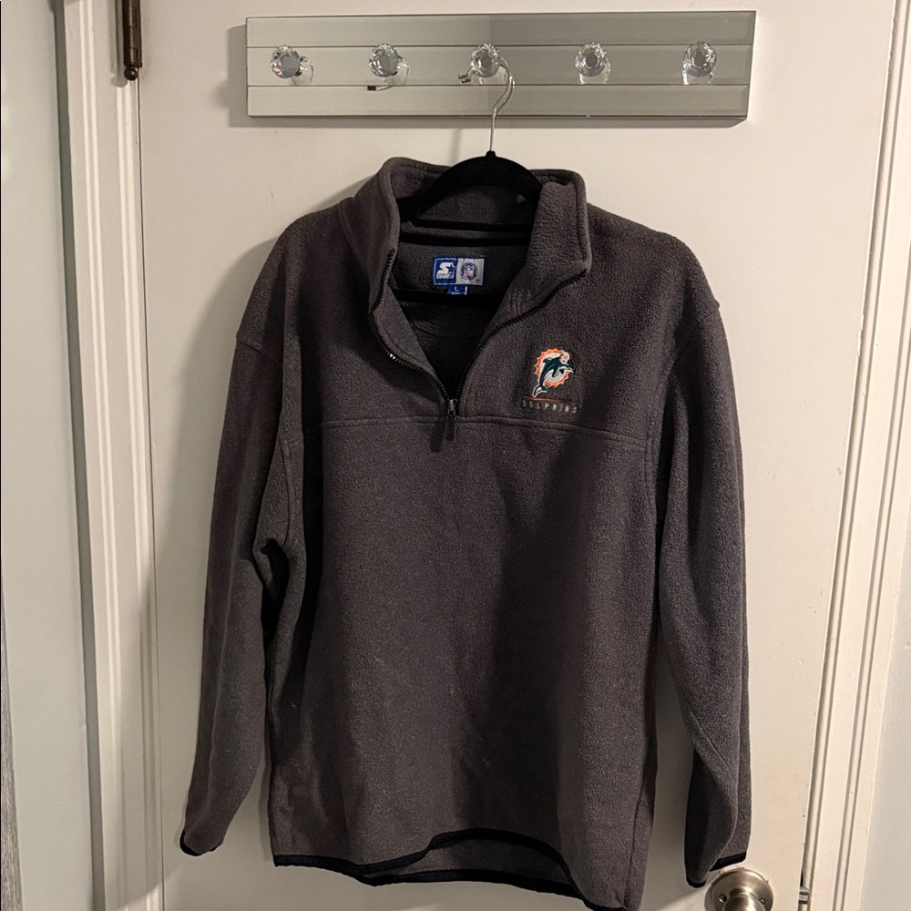 STARTER Dark Gray Zip Up Jacket